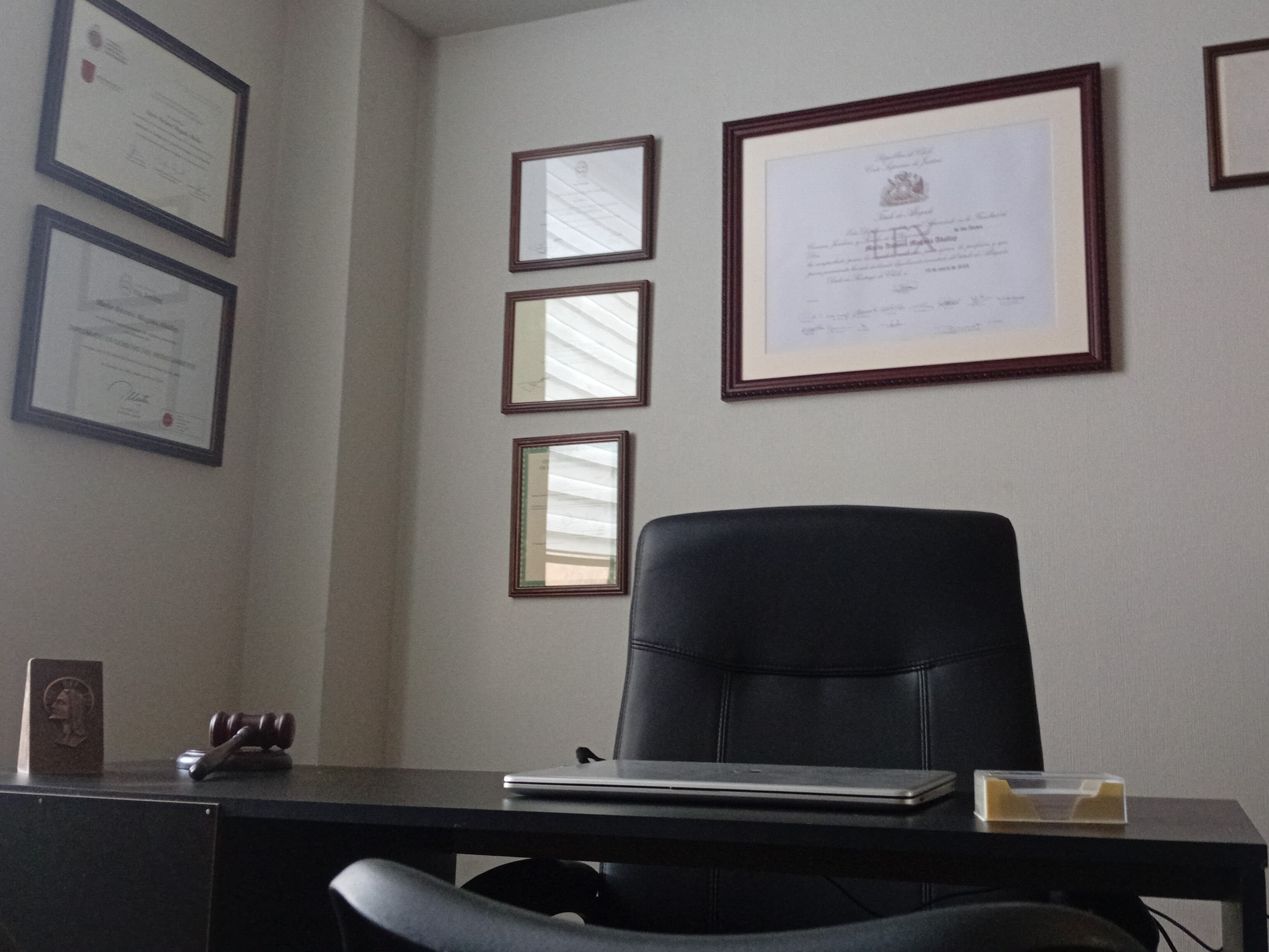 Oficina del estudio jurídico